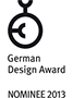 German Design Award 2013 - Nominiert